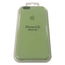 Силиконовый чехол для iPhone 6/6S бледно-зеленый