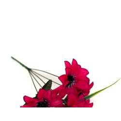 Искусственные цветы, Ветка в букете георгин 5 голов (1010237) микс