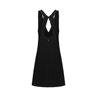 Vestido trapecio - Negro