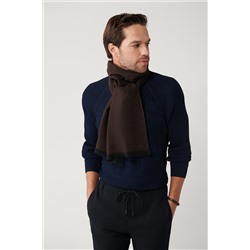 Темно-синий вязаный свитер из искусственного шелка с круглым вырезом и камуфляжным рисунком, стандартная посадка