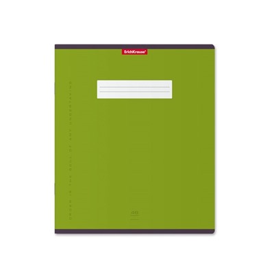 Тетрадь 48 листов в линейку ErichKrause Unicolor Bright, обложка мелованный картон, блок офсет, микс