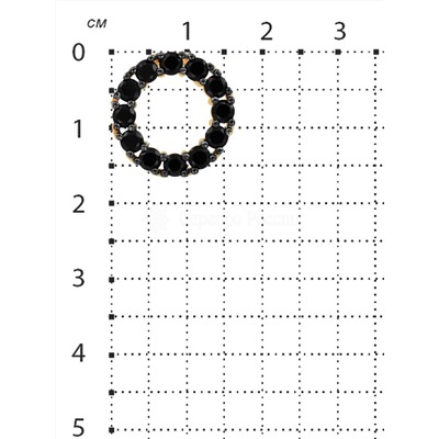 Подвеска из золочёного серебра с нат.шпинелью и родированием 925 пробы п-7207з416