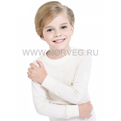 ПРИСТРОЙ (в наличии) Soft Термофутболка детская с длинным рукавом unisex, цвет молочный
