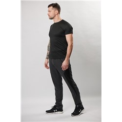 Спортивные брюки М-1228: Антрацит / Чёрный
