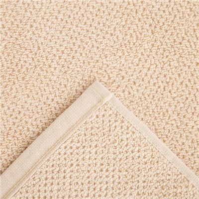 Коврик махровый "Этель" Organic Beige 50х70 см, 100% хл, 550гр/м2