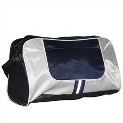 %Спортивная сумка  (45х20х25, ткань оксфорд, на молнии, в ассорт.)