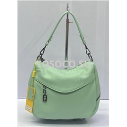 6018-2 green сумка Wifeore натуральная кожа 22x10x25