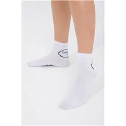 Уютные носки Happy Day Белые короткие носки
