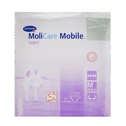 Трусы при недержании MOLICARE Mobile super р-р S 14шт  9158710