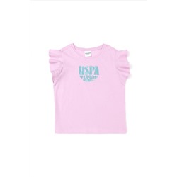 Розовая футболка для девочки Неожиданная скидка в корзине