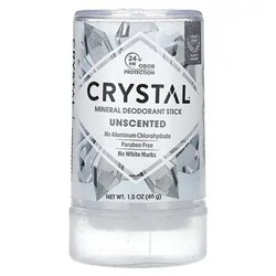 CRYSTAL, минеральный дезодорант-карандаш, без запаха, 40 г (1,5 унции)