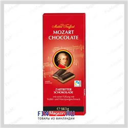 Темный шоколад Моцарт Maitre Truffout с марципановой начинкой 143 гр