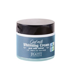 JIGOTT GOAT MILK Whitening Cream / Крем для лица ОСВЕТЛЕНИЕ/КОЗЬЕ МОЛОКО , 70 мл