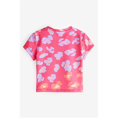 Hype. Kids Light Pink Scribble T-Shirt