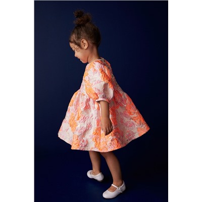 Floral Jacquard Prom Dress (12mths-10yrs)