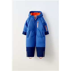 WATER-REPELLENT AND WIND-RESISTANT SKI COLLECTION JUMPSUIT
