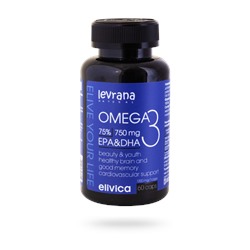 БАД «Омега-3 75%» (Omega-3 75% Fish Oil), 200 мл - 60 капсул НОВИНКА!