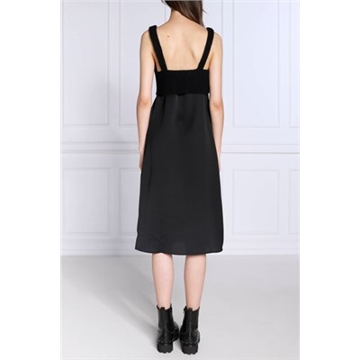 Vestido midi - Negro