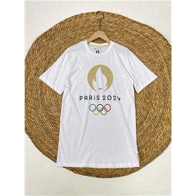 Футболка с официальной символикой летней олимпиады в Париже