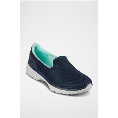 Slip-on Go Walk 6 - Big Splash Azul marino