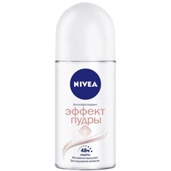 Антиперспирант шариковый женский Nivea Эффект пудры, 50 мл