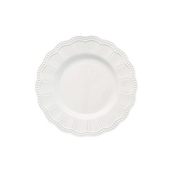 Тарелка закусочная Elite, белая, 21 см, 62143