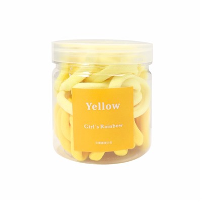 Набор резиночек для волос "Fantasy",  yellow