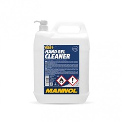 Антисептик-гель для рук MANNOL 9551 Hand Gel Cleaner 5л (метал.)