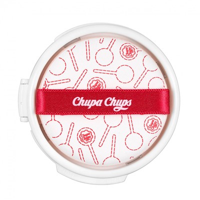 Cменный блок для тональной основы-кушона Chupa Chups Candy Glow Cushion Strawberry SPF50+ PA++++ , 1.0 Ivory