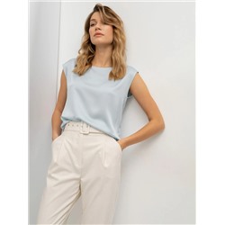 Однотонный топ  цвет: Голубой B2570/unique | купить в интернет-магазине женской одежды EMKA