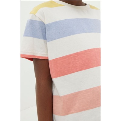 FatFace Block Stripe T-Shirt