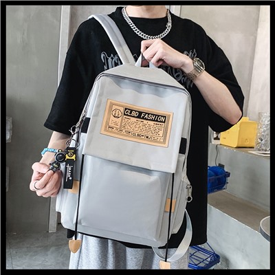 Набор рюкзак из 4 предметов, арт Р131, цвет: 822  серый