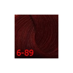 ДТ 6-89 стойкая крем-краска для волос Темный русый красный фиолетовый 60мл