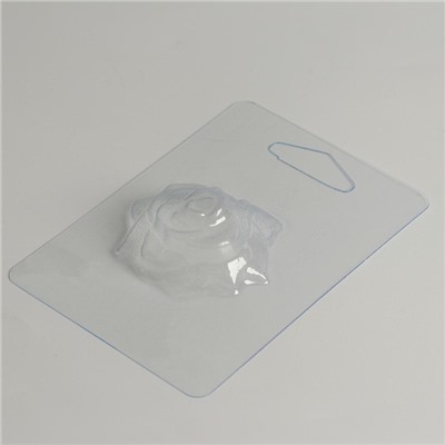 Пластиковая форма для мыла «Изящная роза» 6 × 5 см