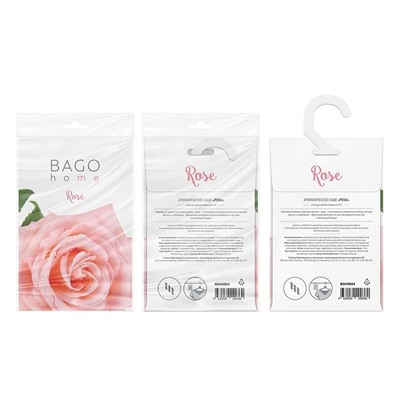 Роза BAGO home ароматическое саше 15 г