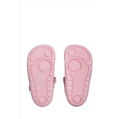 Start Rite Pink Fellow Leather/Cat T-Bar Toddler Shoes