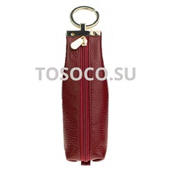 lou205-1138e wine red ключница LOUI VEARNER натуральная кожа 5x14x2