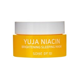 SOME BY MI YUJA NIACIN BRIGHTENING SLEEPING MASK (mini) Ночная маска для лица с экстрактом юдзу 15г