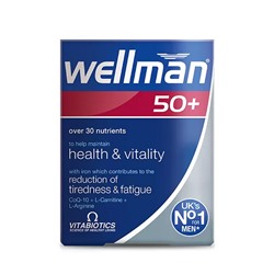 Vitabiotics WellmanВитабиотики Веллман 50+ 30 таблеток