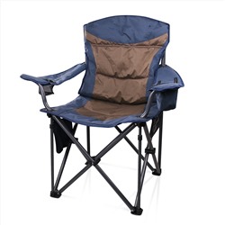 ProfiCamp Кресло складное туристическое "КС-123" (до 300 кг, сумка-холодильник, карман, подстаканник, в чехле, синий)