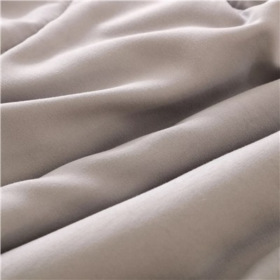 Комплект постельного белья Однотонный Сатин с Одеялом FB011