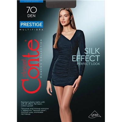 CONTE PRESTIGE 70 Колготки женские с эффектом "нежный шелк"