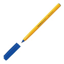 Ручка Schneider "Tops 505 F" шариковая, синяя, 0.8мм, оранжевый корпус