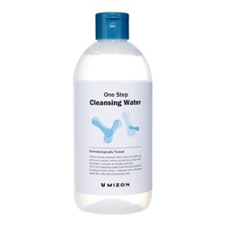 MIZON ONE STEP CLEANSING WATER 500ml Мицеллярная вода с пробиотиками 500мл
