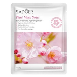 SADOER Увлажняющая маска для лица Sakura Moisturizing Mask