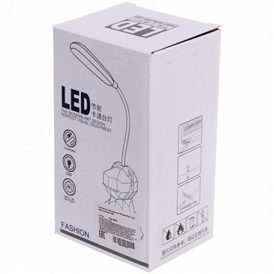 Светильник настольный "Prizma-Зайчик" LED 6.5*6.5*28 см USB 4.2 V1.05w, Голубой