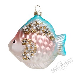 Рыбка "Морской рассвет" (стекло) 9х4,5х9,5 см
