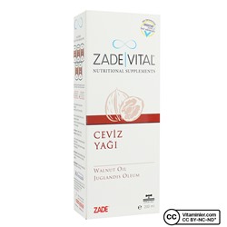 Масло грецкого ореха Zade Vital 200 мл