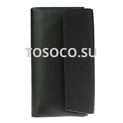 14 9920-2 black кошелек GENUINE LEATHER натуральная кожа 9х19х2