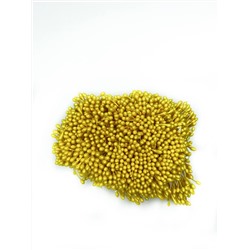 Тычинка средняя для цветов 1700 шт.ярко-жёлтая.